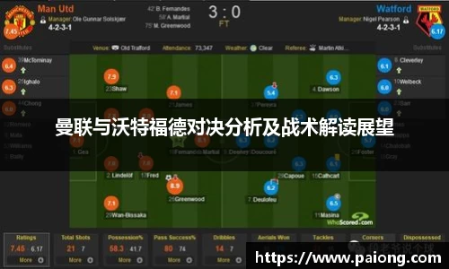 曼联与沃特福德对决分析及战术解读展望